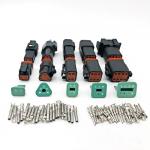 DT automotive connectors 2 3 4 6 8 12 way